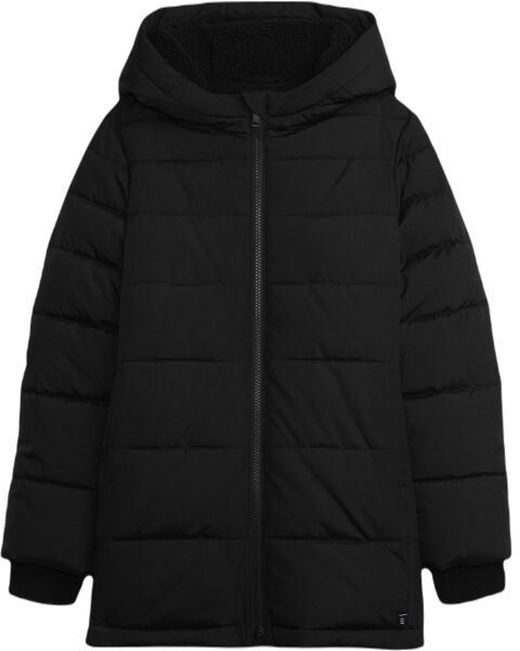 GAP V-LONG WARMEST Dievčenská bunda, čierna, veľkosť