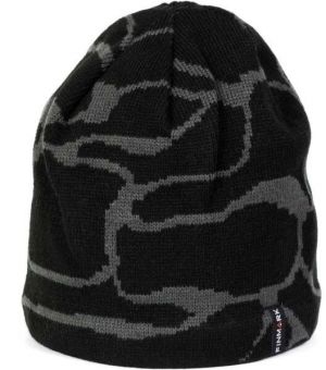 Finmark WINTER HAT Pánska pletená čiapka, čierna, veľkosť