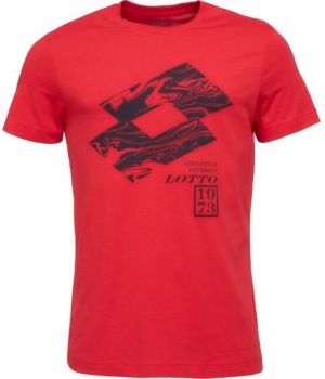 Lotto TEE LOSANGA V Pánske tričko, červená, veľkosť