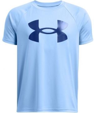 Under Armour TECH BIG LOGO SS Chlapčenské tričko, svetlomodrá, veľkosť