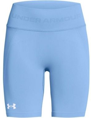 Under Armour TRAIN SEAMLESS SHORTS Dámske kraťasy, modrá, veľkosť