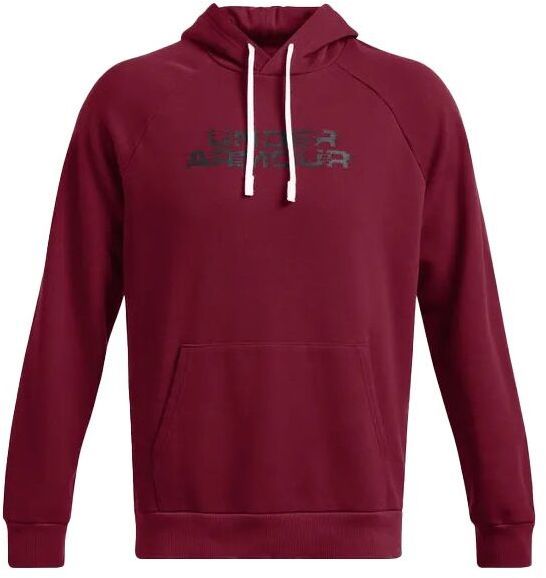 Under Armour RIVAL FLC TXTR CG Pánska mikina, vínová, veľkosť S