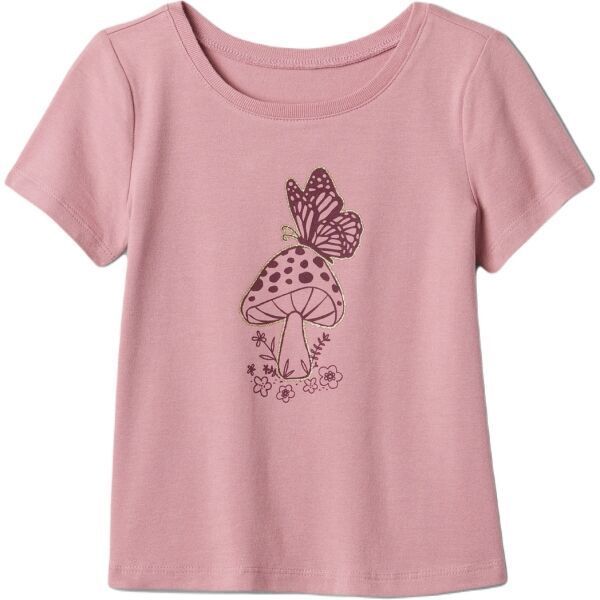 GAP BABY Detské tričko, ružová, veľkosť 5Y