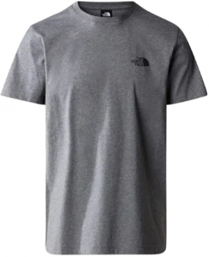 The North Face SIMPLE DOME Pánske tričko, sivá, veľkosť