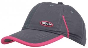 Finmark KIDS’ SUMMER CAP Letná detská šiltovka, tmavo sivá, veľkosť UNI