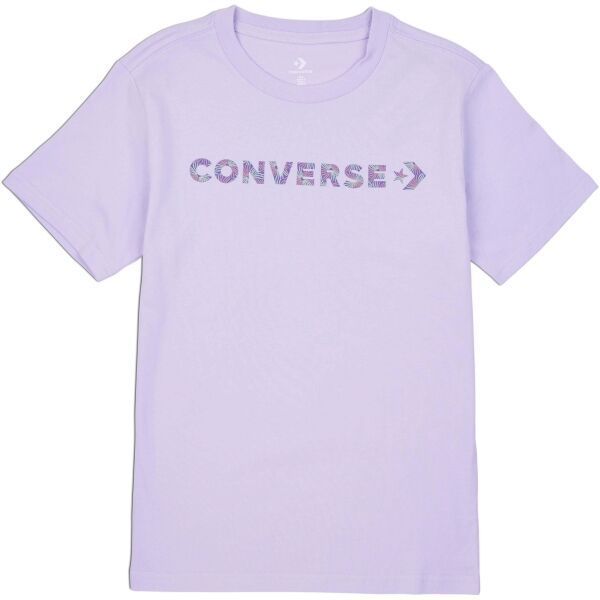 Converse WORDMARK Dámske tričko, fialová, veľkosť