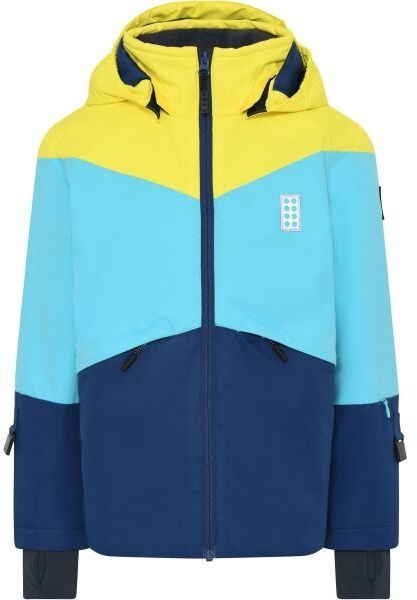 LEGO® kidswear LWJESTED 708 Chlapčenská  lyžiarska bunda, tmavo modrá, veľkosť