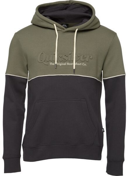 Quiksilver SUNCHISER Pánska mikina, čierna, veľkosť