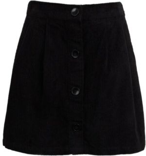 GAP CORD Dievčenská sukňa, čierna, veľkosť