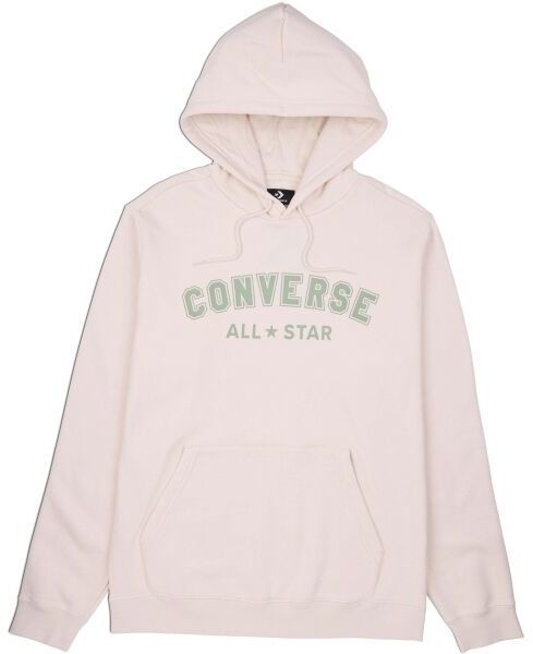 Converse CLASSIC FIT ALL STAR SINGLE SCREEN PRINT Dámska mikina, ružová, veľkosť