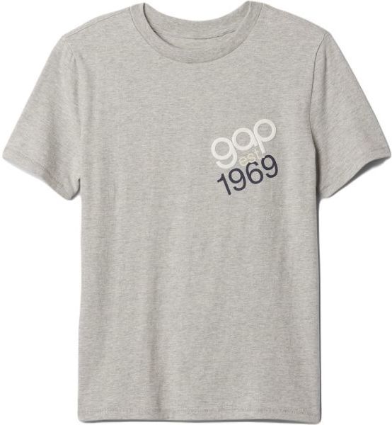 GAP BETTER Chlapčenské tričko, sivá, veľkosť