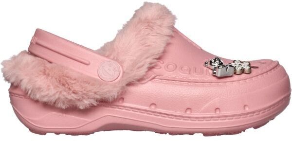 Coqui HUSKY KIDS Detské zateplené clogsy, ružová, veľkosť