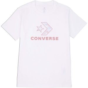 Converse SEASONAL STAR CHEVRON Dámske tričko, biela, veľkosť
