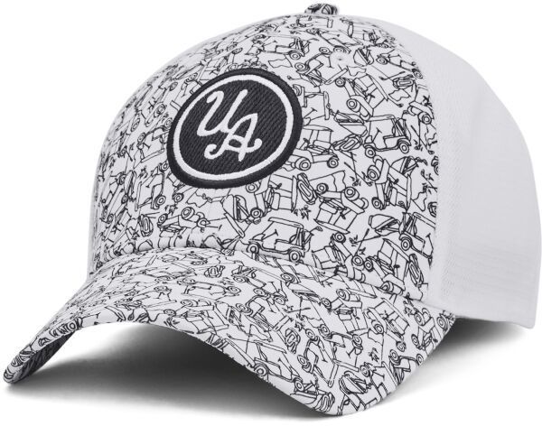 Under Armour ISO-CHILL DRIVER MESH Pánska čiapka, biela, veľkosť