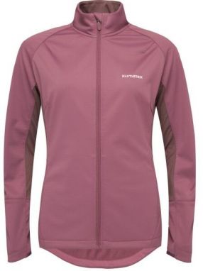 Klimatex AKASHA Dámská vetruvzdorná softshellová bunda, vínová, veľkosť XXL