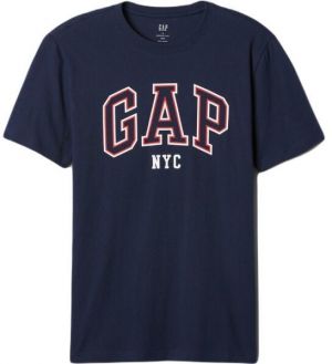 GAP V-FRCH USA Pánske tričko, tmavo modrá, veľkosť