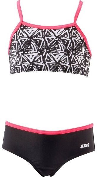 Axis SWIMSUIT Dievčenské dvojdielne plavky, čierna, veľkosť