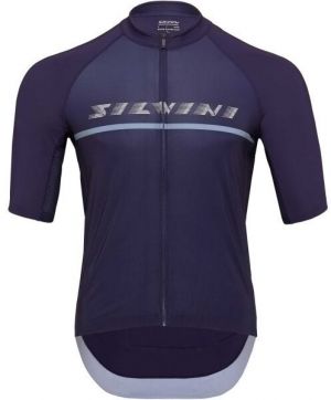 SILVINI MEN JERSEY MAZZANO Pánsky cyklistický dres, tmavo modrá, veľkosť