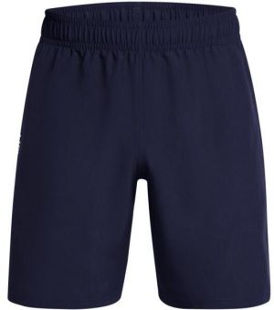 Under Armour WOVEN WORDMARK Pánske krátke nohavice, tmavo modrá, veľkosť