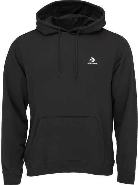 Converse STANDARD UNI FIT  STAR CHEV EMB Dámska mikina, čierna, veľkosť