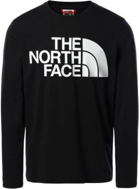 The North Face STANDARD M Pánske tričko s dlhým rukávom, čierna, veľkosť