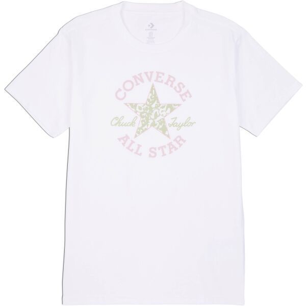 Converse CHUCK PATCH INFILL Dámske tričko, biela, veľkosť