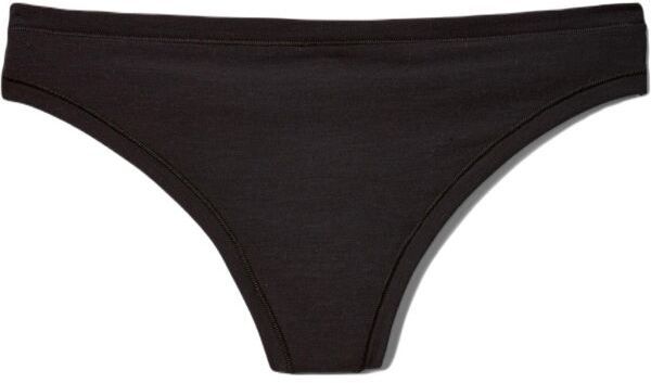 GAP BREATHE THONG Dámske nohavičky, čierna, veľkosť
