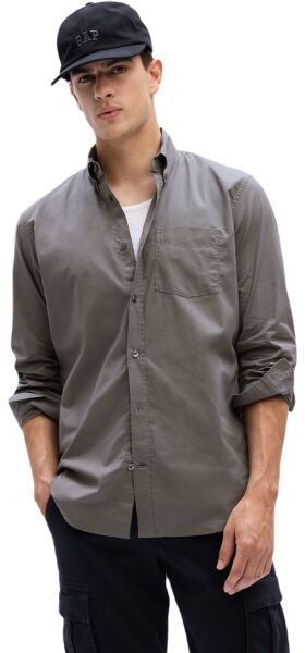 GAP STANDARD Pánska košeľa, sivá, veľkosť