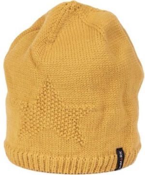 Finmark WINTER HAT Dámska zimná pletená čiapka, žltá, veľkosť UNI