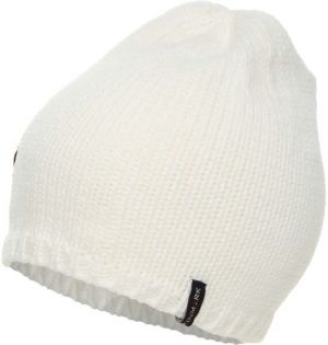 Finmark WINTER HAT Dámska zimná pletená čiapka, biela, veľkosť UNI