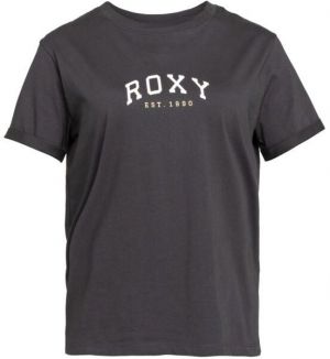 Roxy NOON OCEAN B Dámske tričko, tmavo sivá, veľkosť