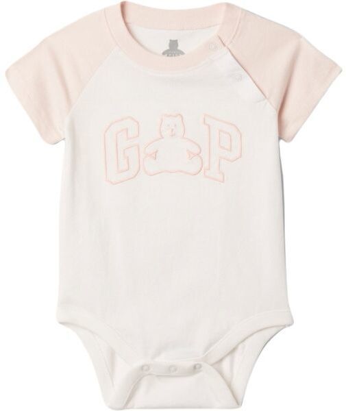 GAP BAS LOGO Detské body, biela, veľkosť
