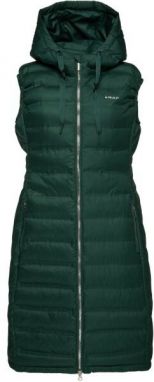LOAP ITALA Dámska vesta, tmavo zelená, veľkosť
