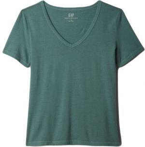 GAP ORGANIC Dámske tričko, zelená, veľkosť