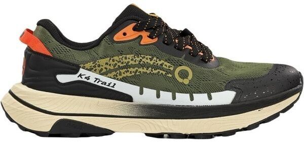 ATOM K4 TRAIL Pánske bežecké topánky, khaki, veľkosť