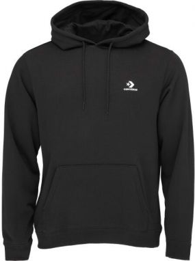 Converse STANDARD UNI FIT  STAR CHEV EMB Dámska mikina, čierna, veľkosť
