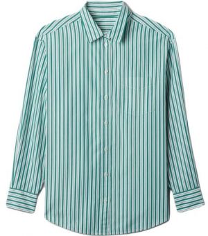 GAP THE BIG Dámska košeľa, zelená, veľkosť