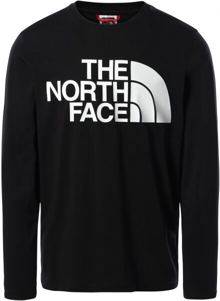 The North Face STANDARD M Pánske tričko s dlhým rukávom, čierna, veľkosť