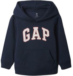 GAP LOGO Dievčenská mikina, tmavo modrá, veľkosť 5Y
