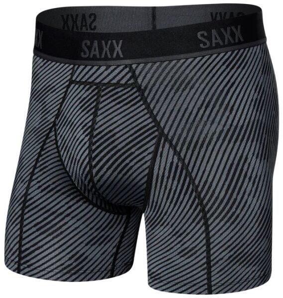 SAXX KINETIC Pánske boxerky, tmavo sivá, veľkosť