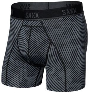 SAXX KINETIC Pánske boxerky, tmavo sivá, veľkosť