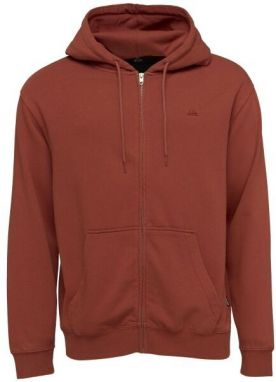 Quiksilver SALT WATER ZIP HOODIE Pánska mikina, hnedá, veľkosť