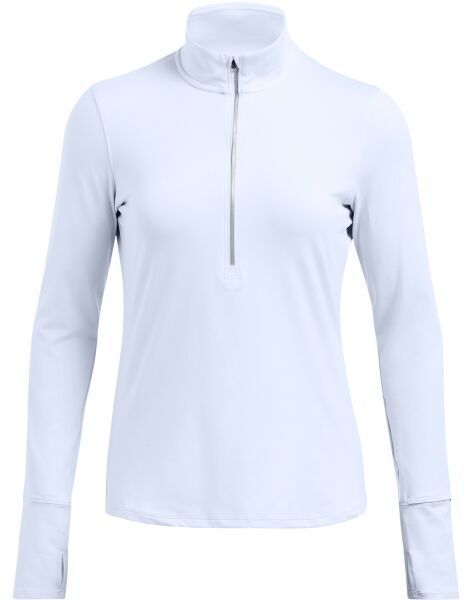Under Armour QUALIFIER RUN 1/2 ZIP Dámske tričko, svetlomodrá, veľkosť M