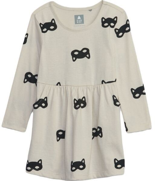 GAP BABY Dievčenské šaty, béžová, veľkosť 5Y