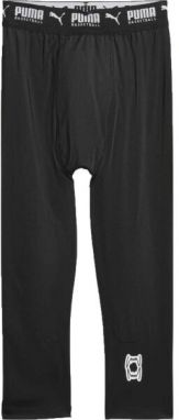Puma HOOPS TEAM 3/4 TIGHT BASELAYER Basketbalové elastické nohavice, čierna, veľkosť