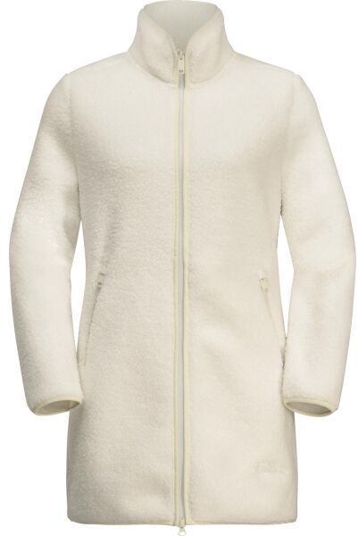 Jack Wolfskin HIGH CURL COAT W Dámsky zimný kabát, béžová, veľkosť