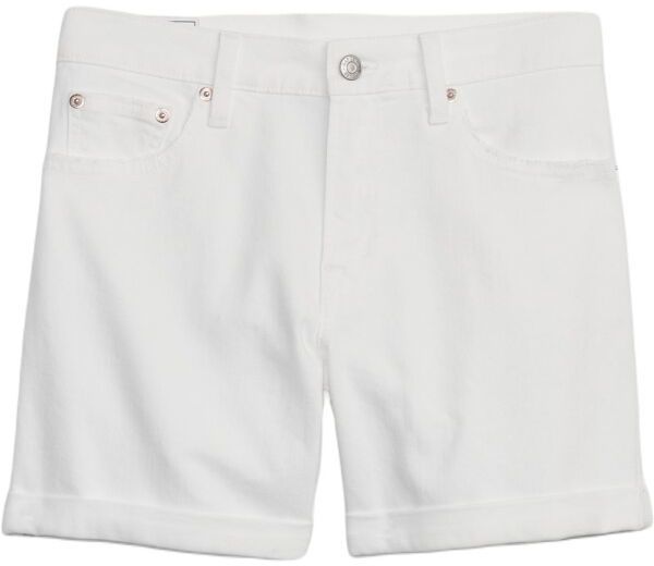 GAP 5 IN GIRLFRIEND Dámske šortky, biela, veľkosť