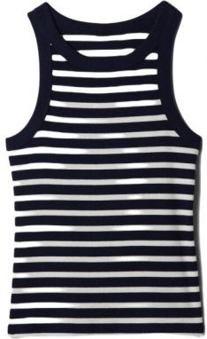 GAP MOD RIB HALTER Dámske tielko, čierna, veľkosť