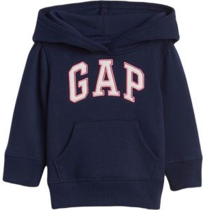 GAP LOGO Dievčenská mikina, tmavo modrá, veľkosť 5Y