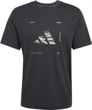 adidas CLIMACOOL TRAINING GRAPHIC TEE Pánske tréningové tričko, čierna, veľkosť